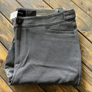 Grey Talbots Lexington Pants Size 12P Petite